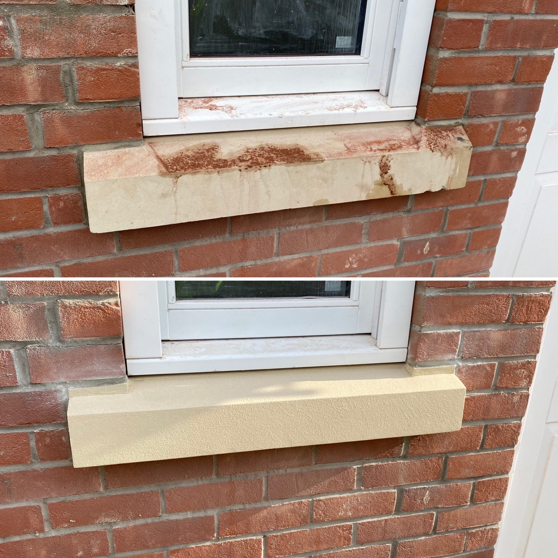 Remodelled Stone Cill Repairs