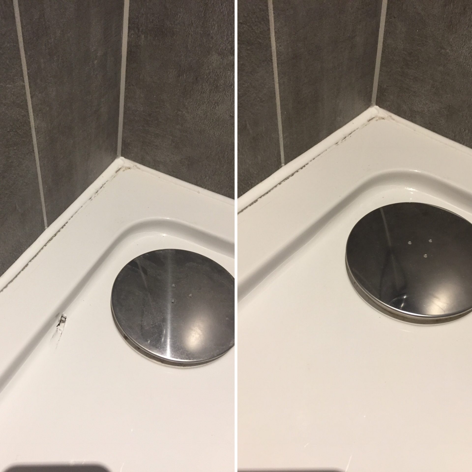 Holed Shower Tray Repair