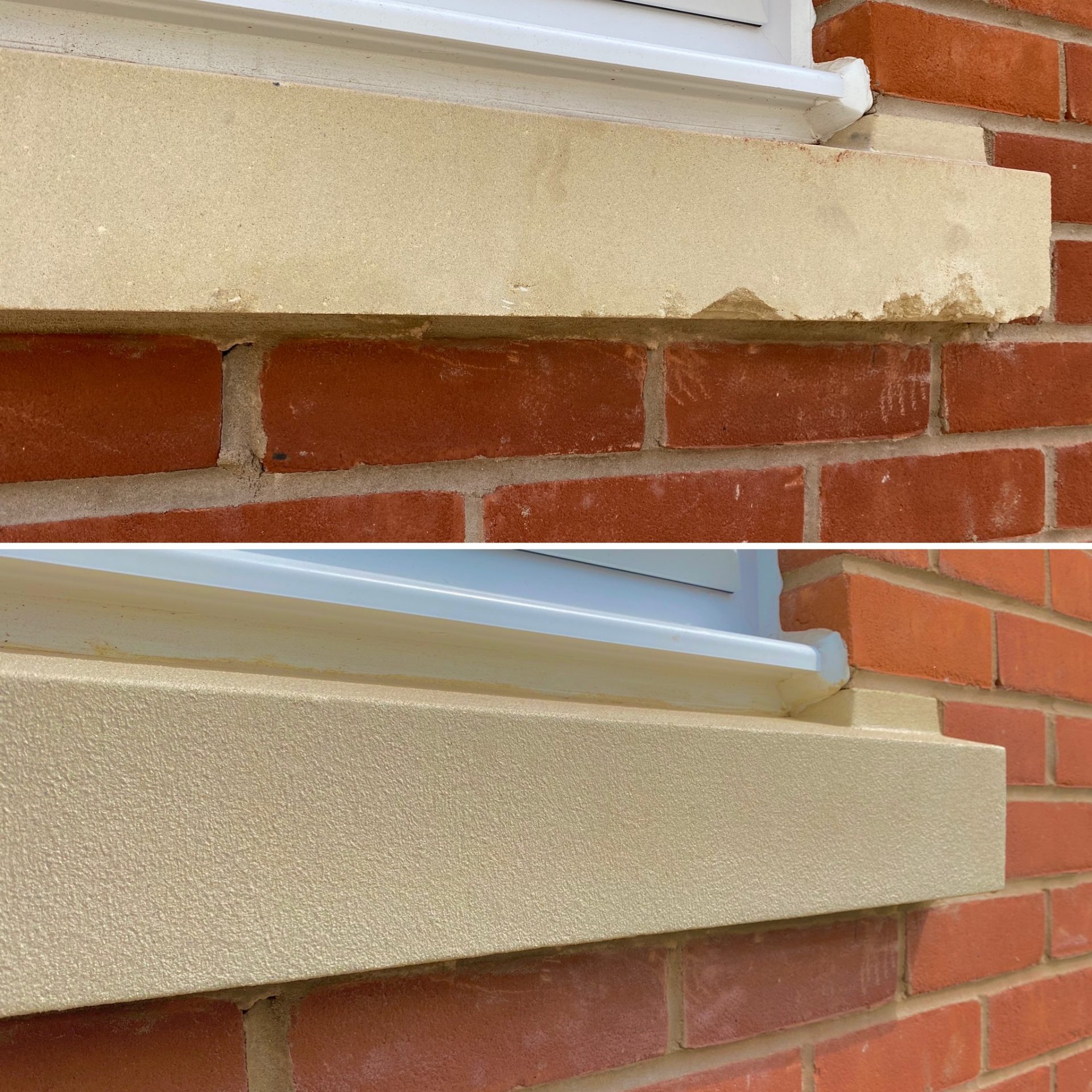Chipped Stone Cills