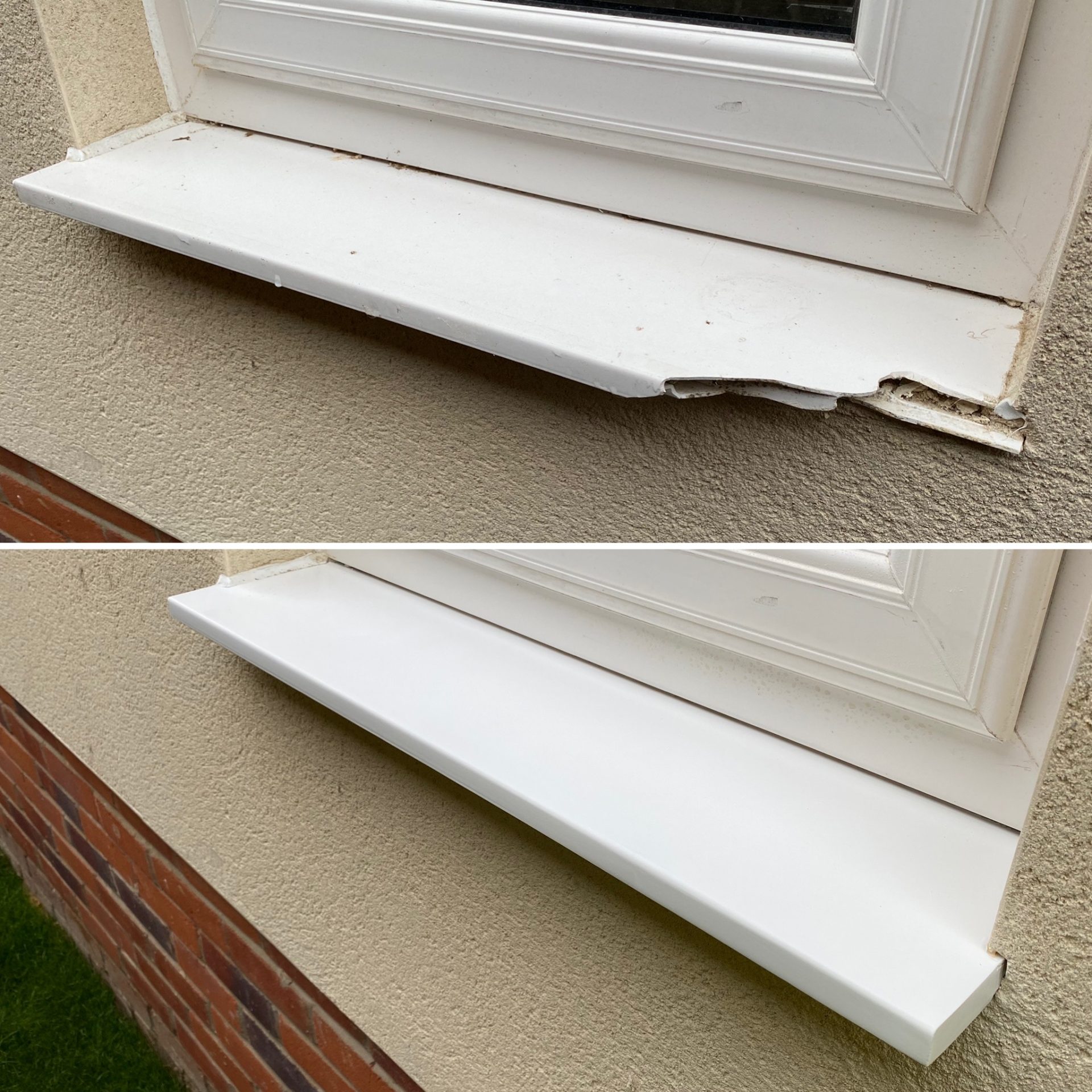 Badly Damaged Window Cill Repair