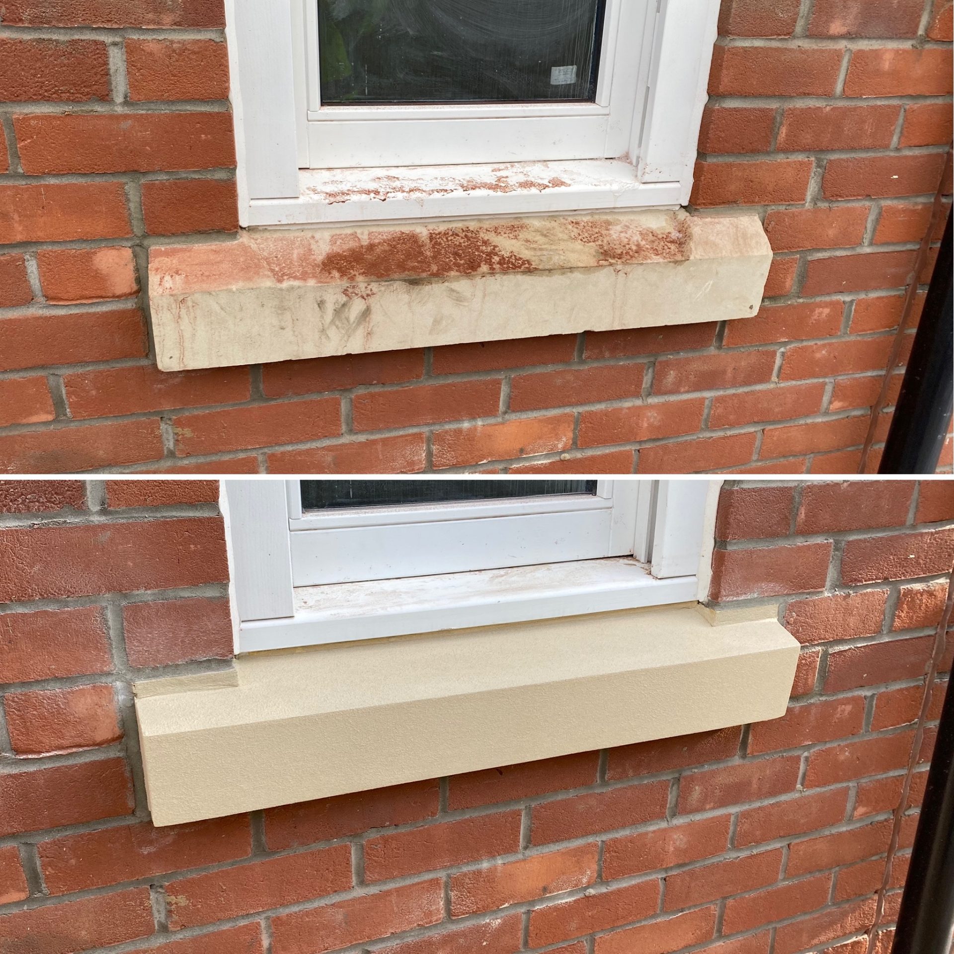 Remodelled Stone Cill Repairs