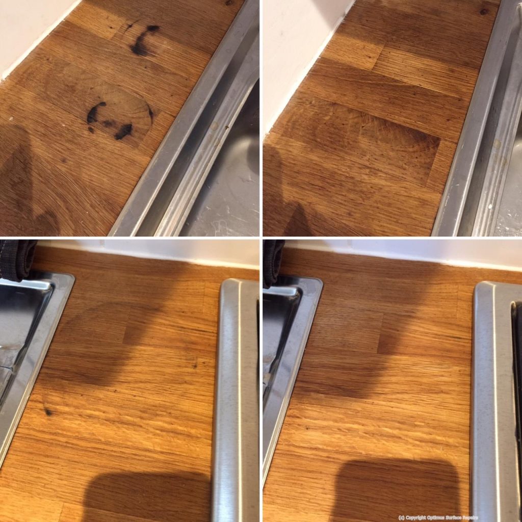 Repaired Burnt Worktop Surface Wizard