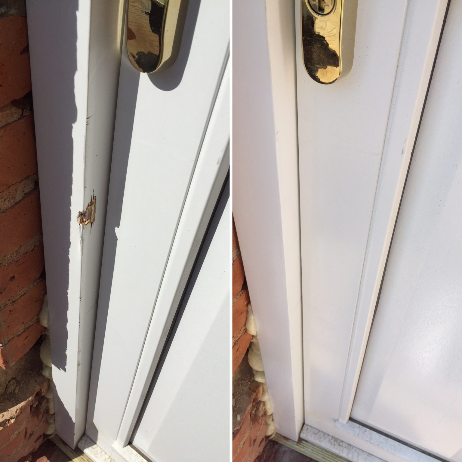 Damaged Door Frame Repair