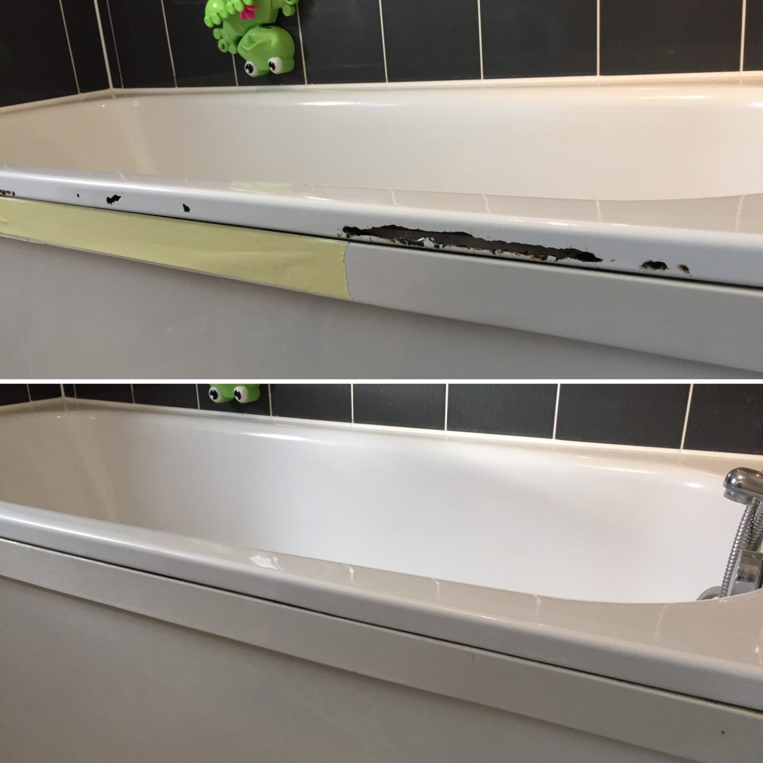 Badly Rusted Bath Repair