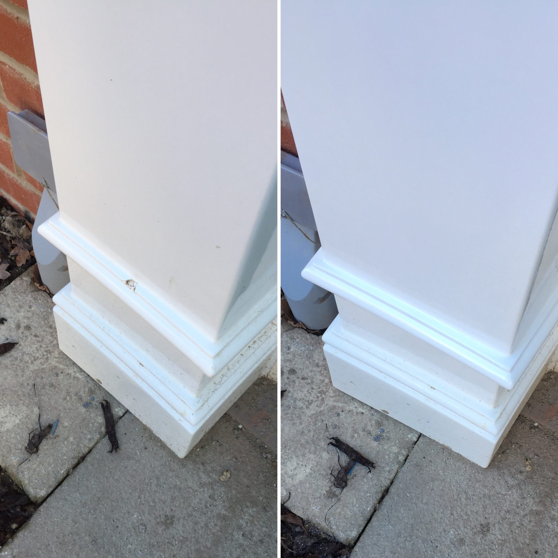 Burnt Window Cill Repair Surface Wizard