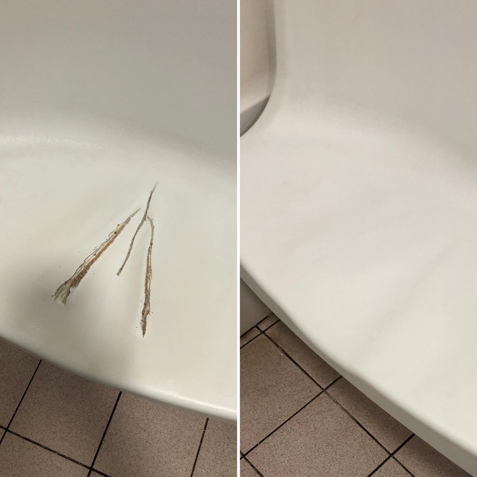 Steam Room Seats Repair