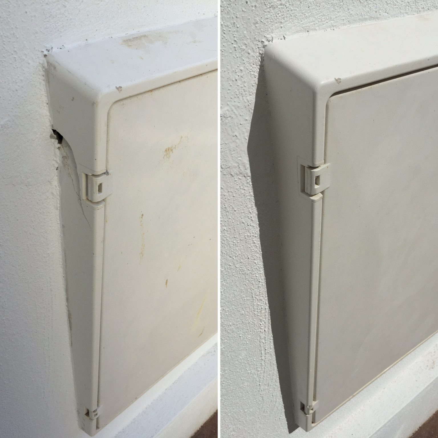 Damaged Meter Box