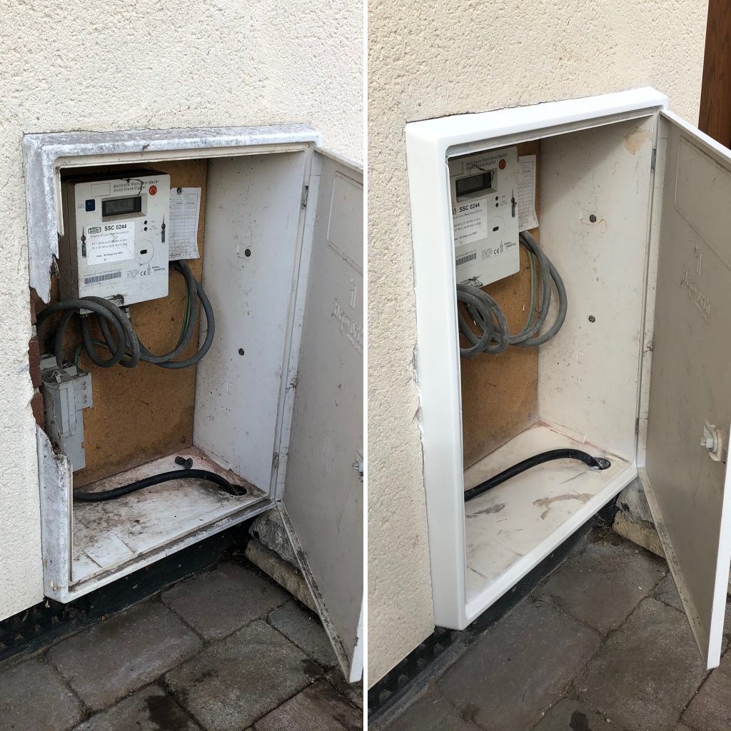 Damaged meter box Surface Wizard