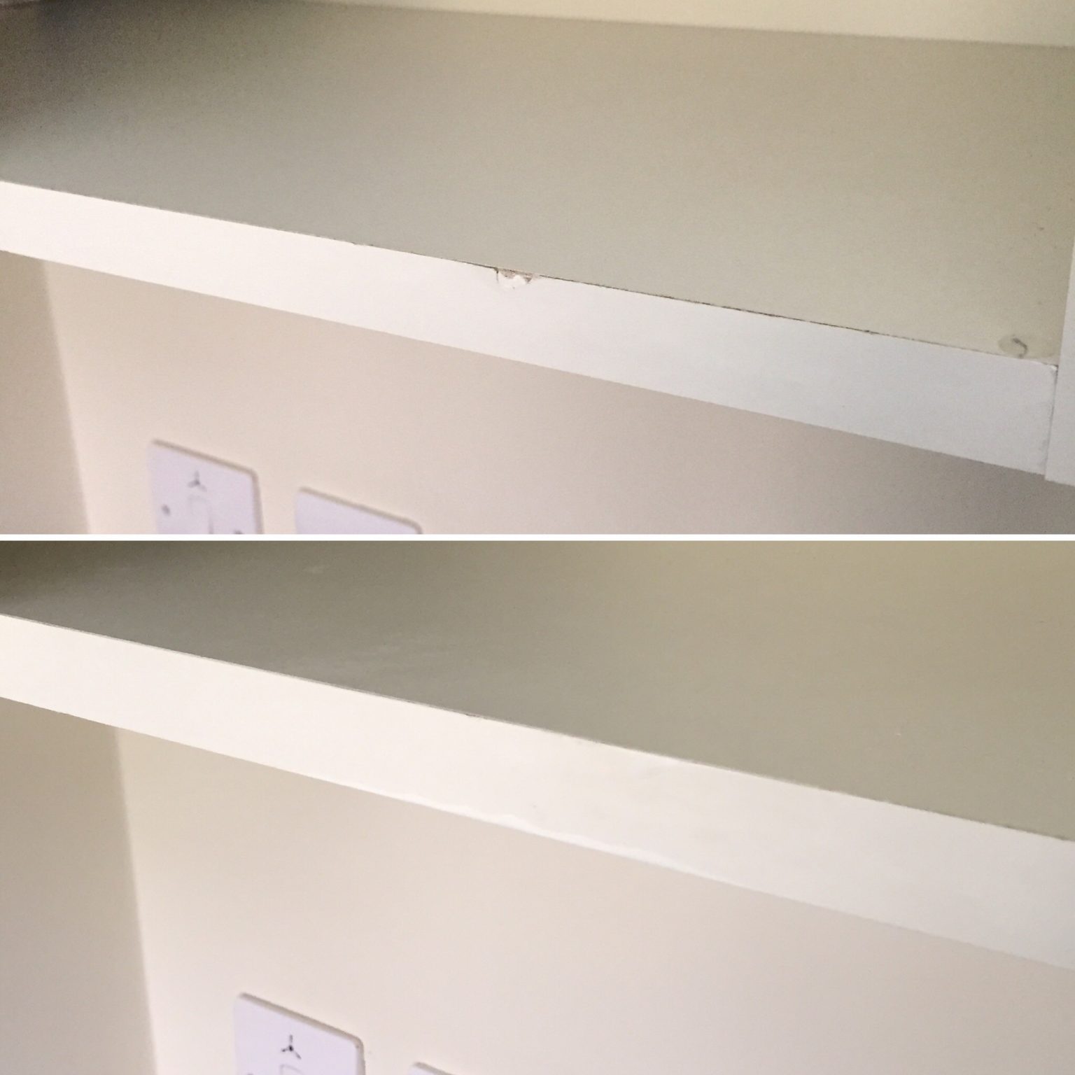 Chipped Kitchen Unit