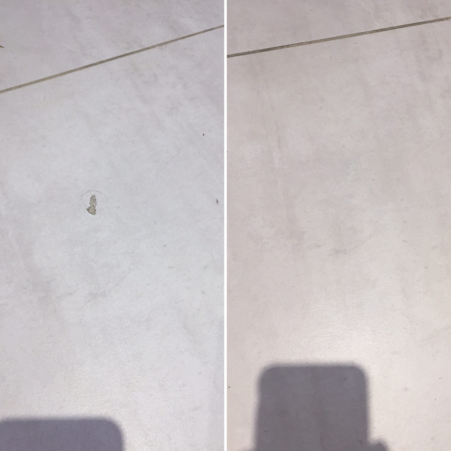 Chipped floor tile Surface Wizard